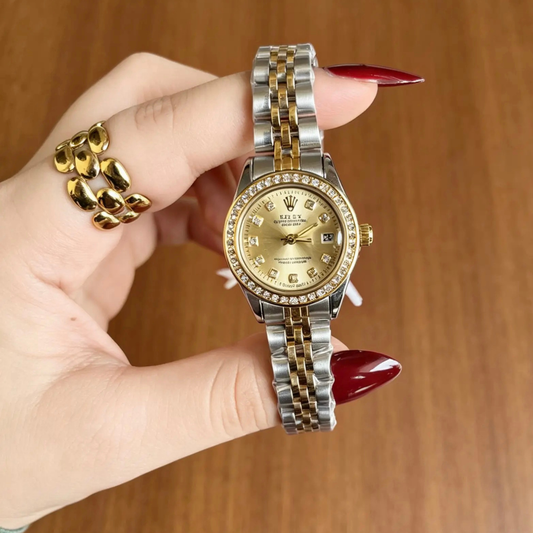 Elegance Duo Watch - Gold