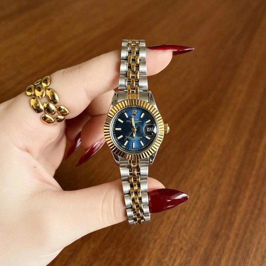 Classic Fluted Watch - Blue