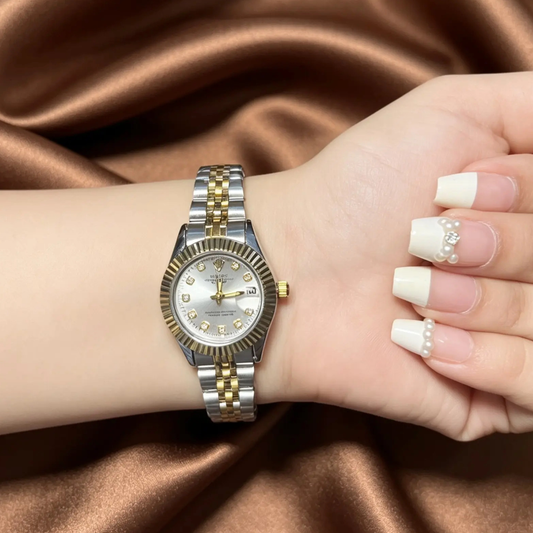 Classic Fluted Watch - Silver