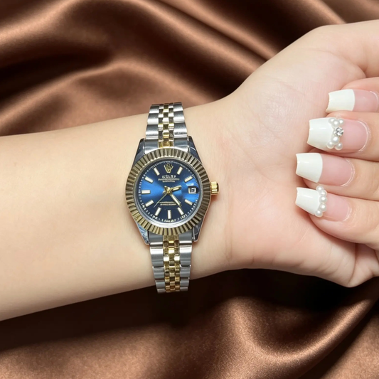 Classic Fluted Watch - Blue