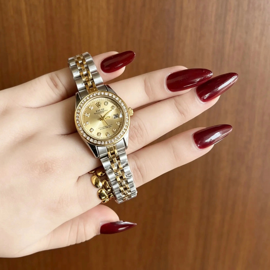 Elegance Duo Watch - Gold