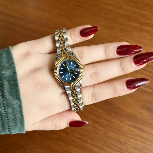 Classic Fluted Watch - Blue