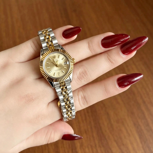 Classic Fluted Watch - Champagne