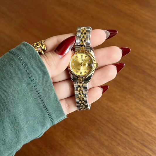 Classic Fluted Watch - Gold