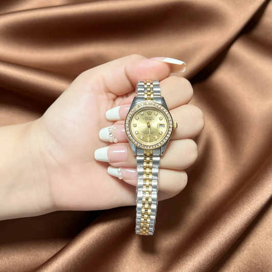 Elegance Duo Watch - Gold