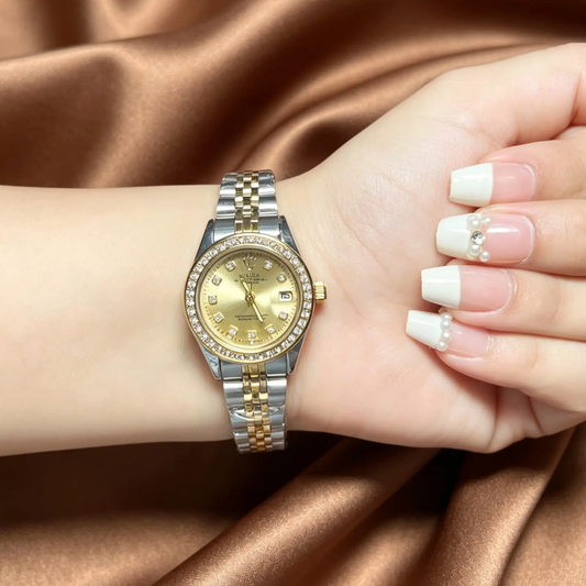 Elegance Duo Watch - Gold