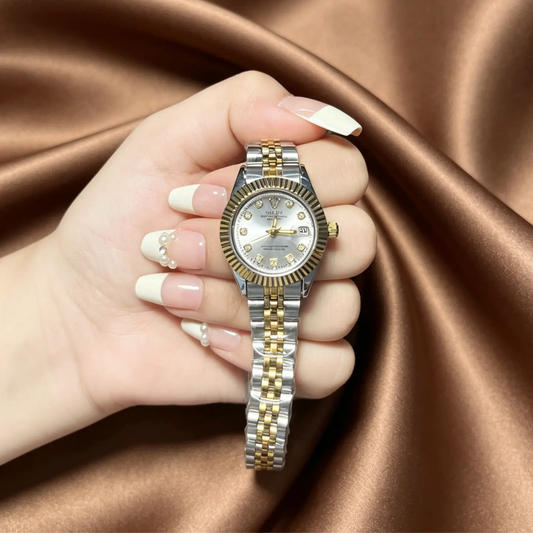 Classic Fluted Watch - Silver